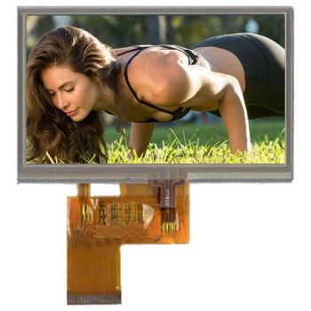 4.3 inch 480x272 TFT LCD with touch screen